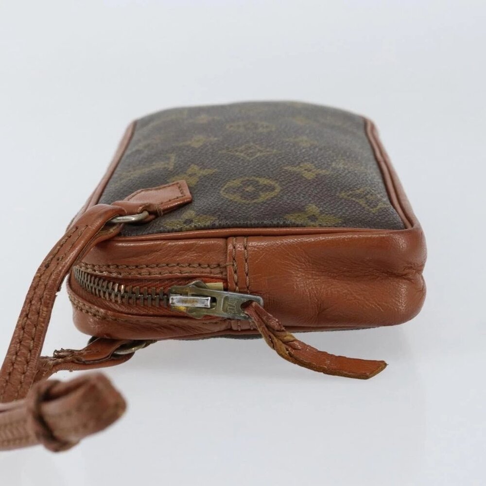 LOUIS VUITTON Monogram Pochette Sports Clutch Bag N0.183 LV Auth ka228 - Picture 8 of 16